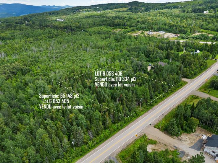Terrain et terre à vendre - La Malbaie, Charlevoix (MB414)